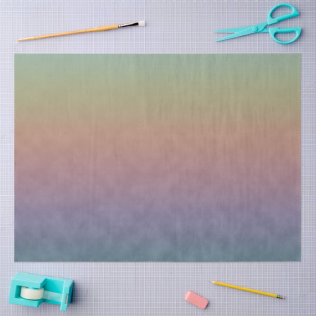 Papel De Seda Campo Pastel Silencioso (Arte )