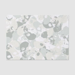 Papel De Seda Camuflagem do crânio