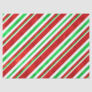 Papel De Seda Canais de Cana Verde Vermelho 2