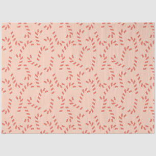 Papel De Seda Canas de Natal Rosa-Pinho