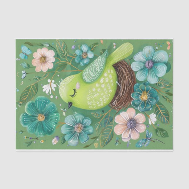Papel De Seda Canção De Primavera (Frente )