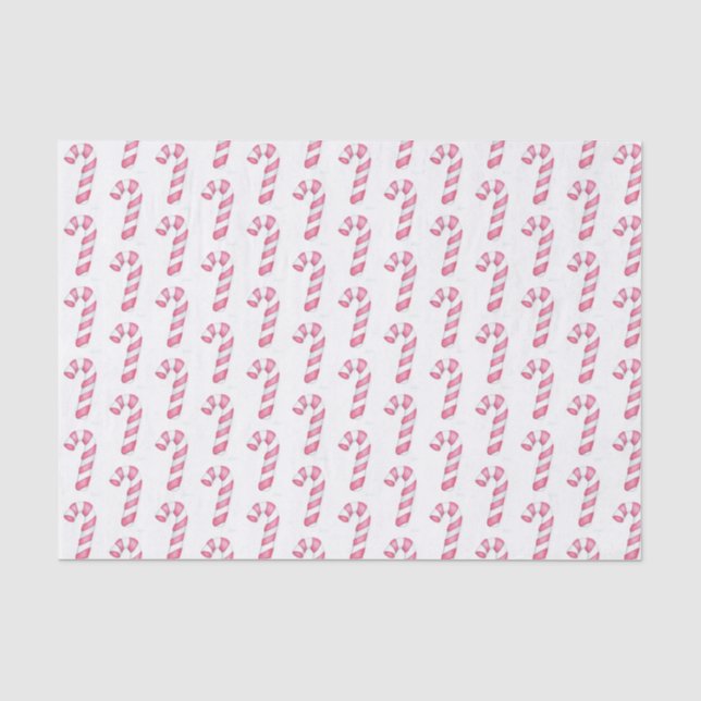 Papel De Seda Candy Cane (Frente )