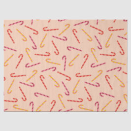 Papel De Seda Candy Canes