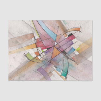 Papel De Seda CANTATA na aguarela PRINCIPAL PASTEL da arte