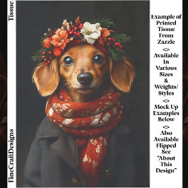 Papel De Seda Cão-de-bico-cônico-esfestivo desaparece ED9R