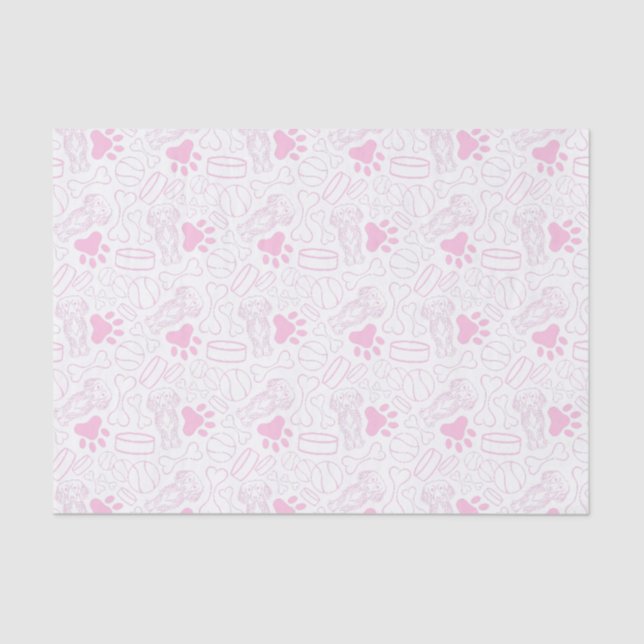 Papel De Seda Cão de Enchimento de Salsicha de Cabelo Longo (Frente )