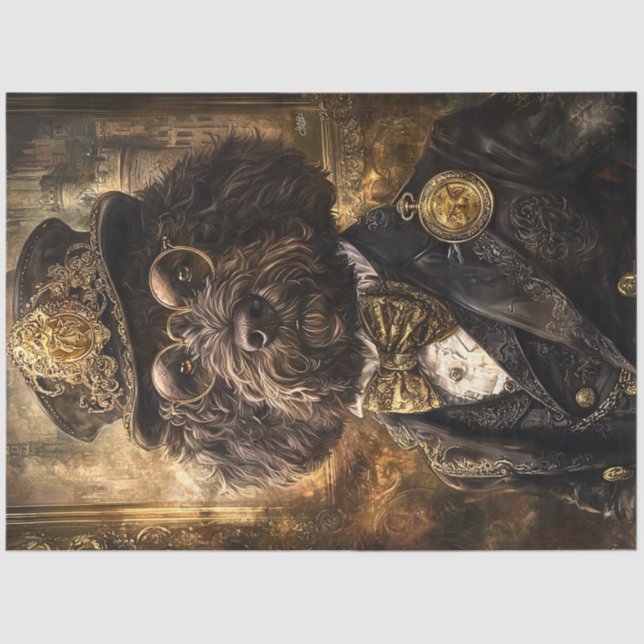 Papel De Seda Cão-de-Pumi Real Imobiliário (Frente )