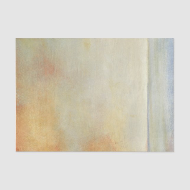 Papel De Seda Capa de mar com Sunset Laranja Tranquilo (Frente )