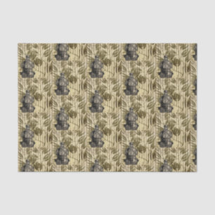 Papel De Seda Capacete Vintage Diving