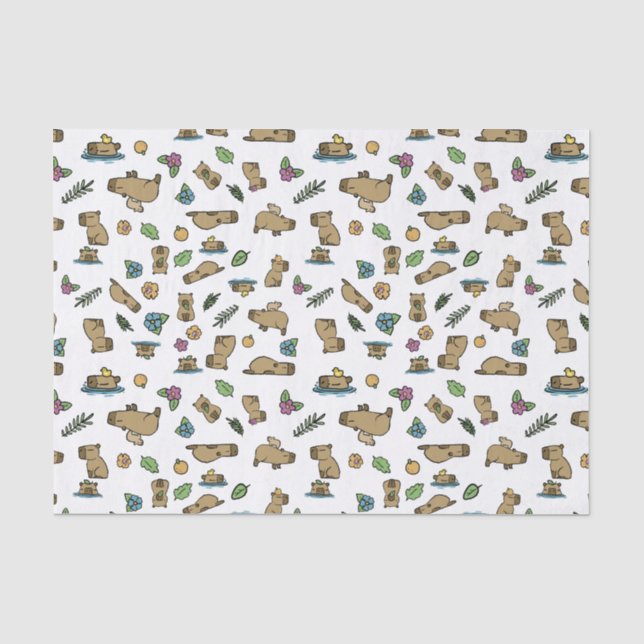 Papel De Seda Capivara (Frente )