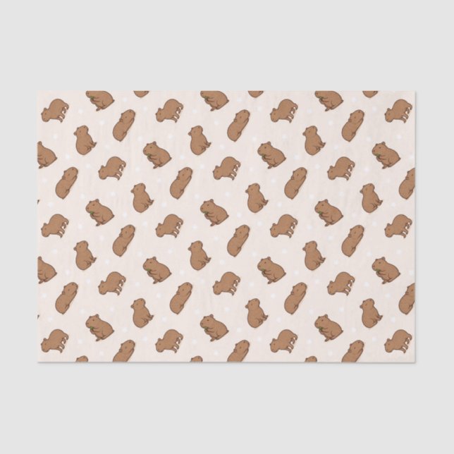 Papel De Seda Capivaras (Frente )