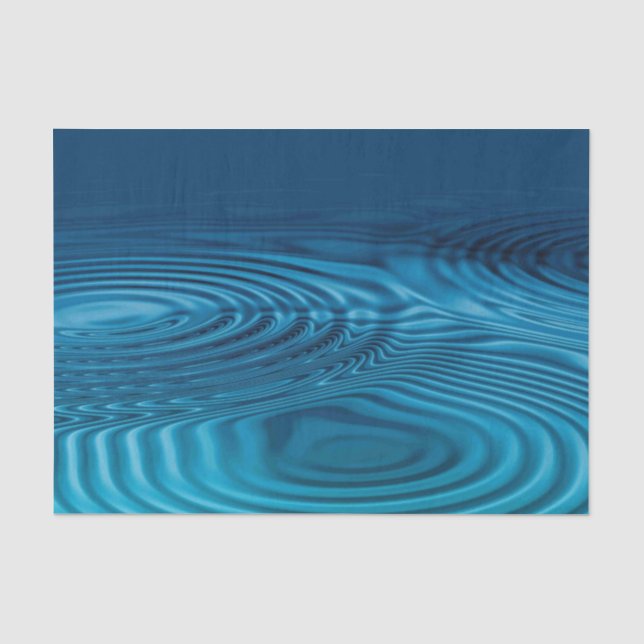 Papel De Seda Cápsulas Azul Aqua (Frente )