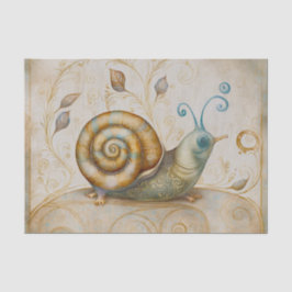 Papel De Seda Caracol do Jardim Whimsico