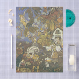 Papel De Seda Caracteres Clássicos de Histórias Vintage, Edmund