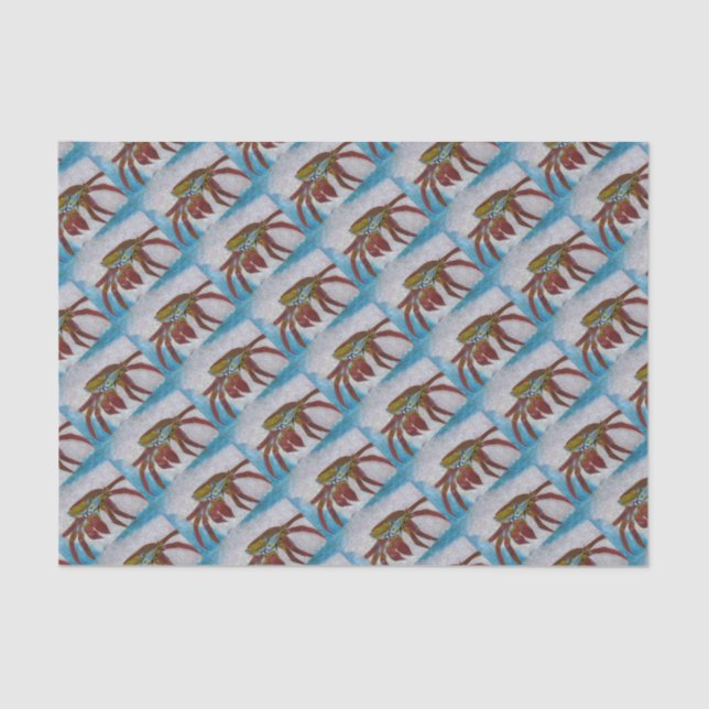 Papel De Seda Caranguejo (Frente )