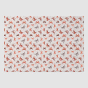 Papel De Seda Caranguejos - Padrão de Aquarela