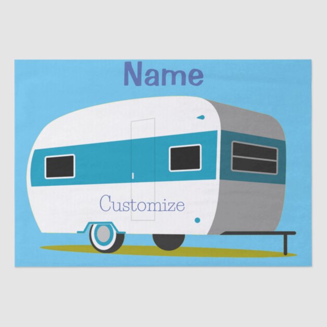 Papel De Seda Caravana Camper RV Thunder_Cove (Frente )