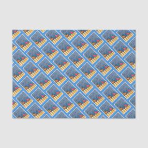 Papel De Seda Cardeais na pintura de cerca - Arte original