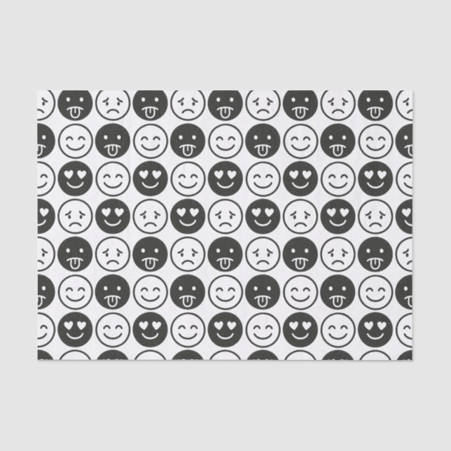 Papel De Seda Carinha Sorridente (Frente )