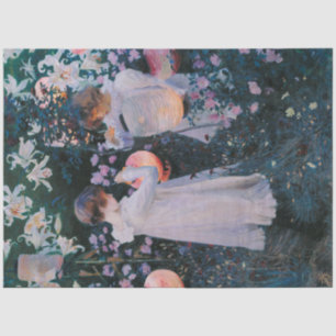 Papel De Seda Carnação, Lily, Lily, Rosa (John Singer Sargent)