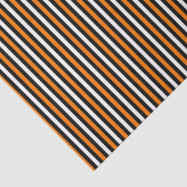 Papel De Seda Carnaval de Halloween Laranja e Preto Mágico