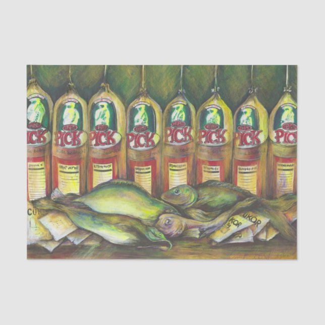 Papel De Seda Carne doce (Frente )