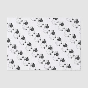 Papel De Seda Carneiros do bebê para a ovelha