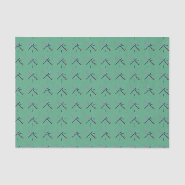 Papel De Seda Carpete do aeroporto PDX (Frente )