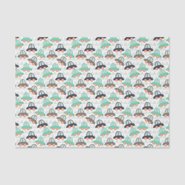 Papel De Seda Carros e mais carros (Frente )