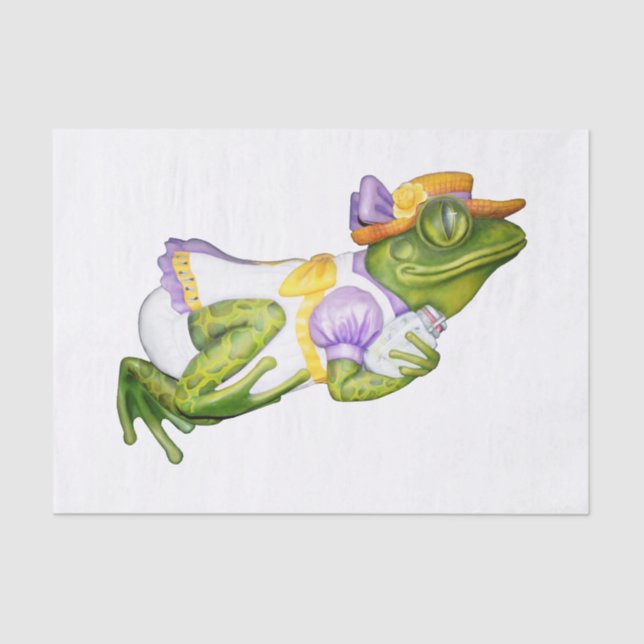 Papel De Seda Carrossel Animal Photo Tissue Paper (Frente )