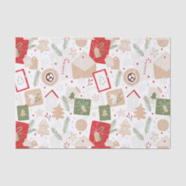 Papel De Seda Cartas de Natal