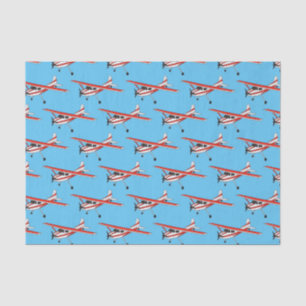 Papel De Seda Cartografia da aeronave com relação de triciclo