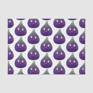 Papel De Seda Cartografia de fruta roxa e giro, bonita