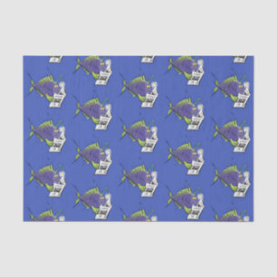 Papel De Seda Cartografia de peixe-anjo