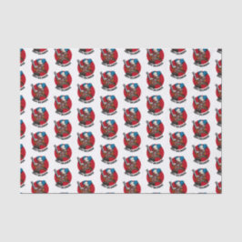 Papel De Seda Cartoon Colorido do Palhaço do Palhaço do Dia das 