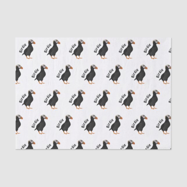 Papel De Seda Cartoon de Pó Penteado Adorável (Frente )