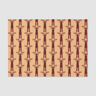 Papel De Seda Cartoon Reindeer