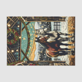 Papel De Seda Cartoons de Natal Feliz