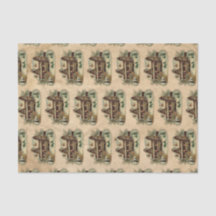 Casa de Inverno Antiga Pergaminho Vitoriano 