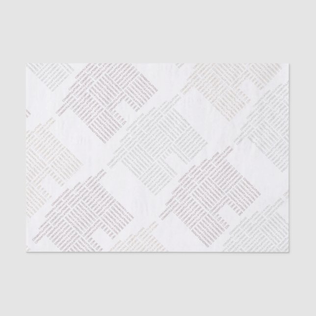 Papel De Seda Casa dos parabéns (Frente )