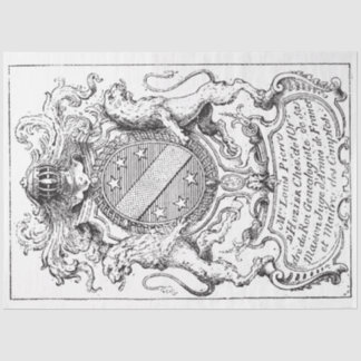 Papel De Seda Casaco de Armas, Leões