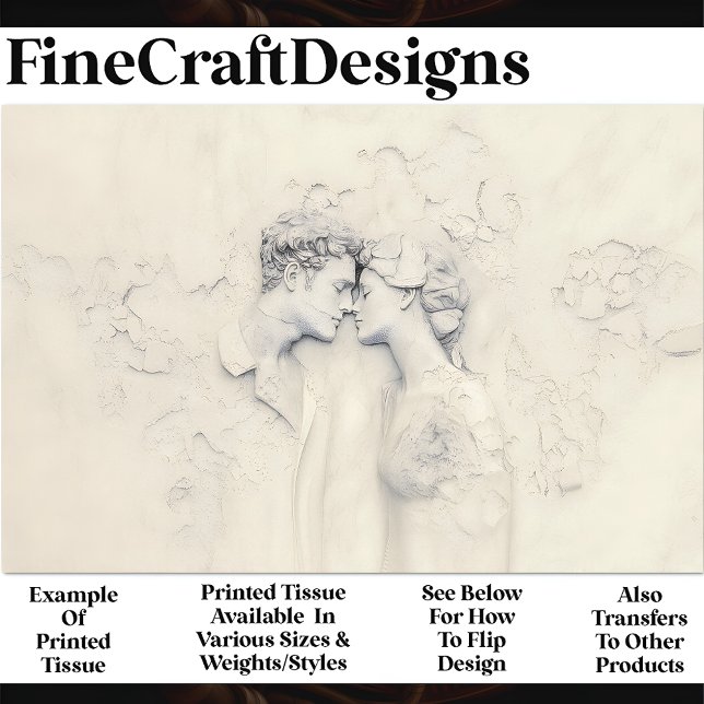 Papel De Seda Casal De Mármore Bonito Apaixonado Esculpindo A De (Criador carregado)