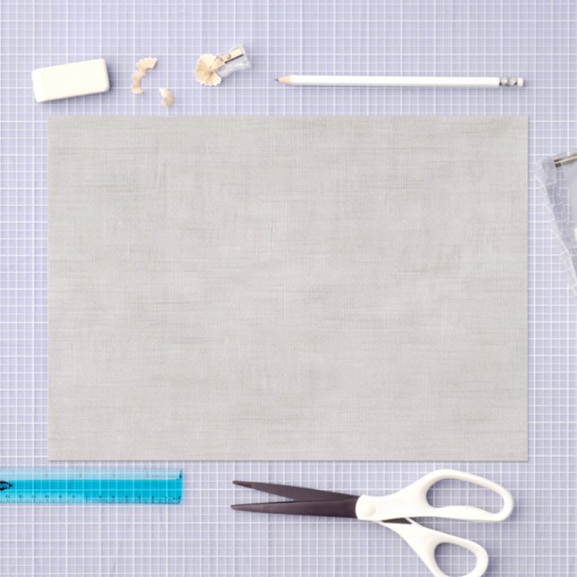 Papel De Seda Casamento de Linho Falso Bege (Arte )