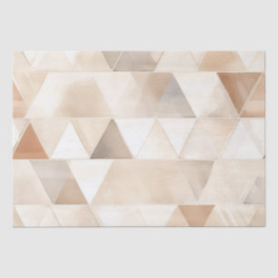 Papel De Seda Casamento de Triângulos de Praia