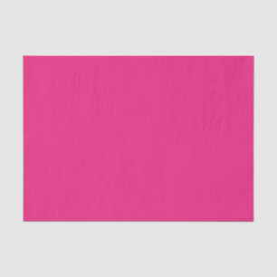 Papel De Seda Casamento Rosa Vibrante Convite de Cor Sólida e