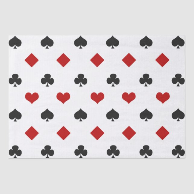 Papel De Seda Casino Pattern (Frente )