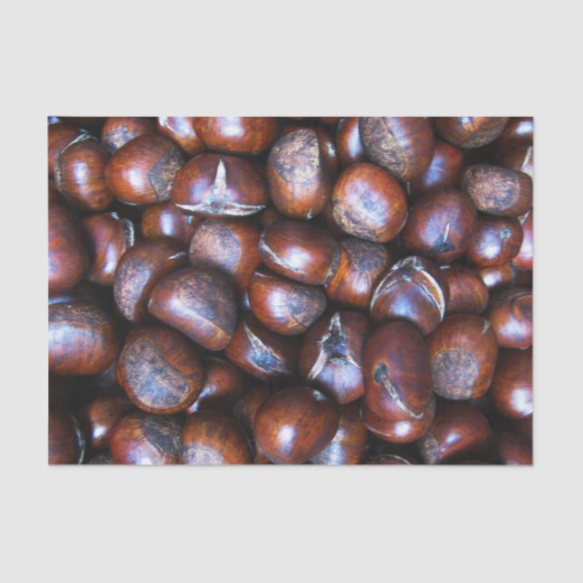 Papel De Seda Castanhas (Frente )