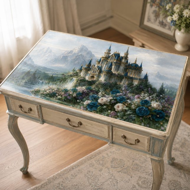 Papel De Seda Castelo Blue Mountain Decoupage (Criador carregado)