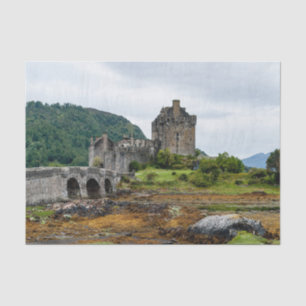 Papel De Seda Castelo de Eilean Donan, Loch Duich - Escócia, Re