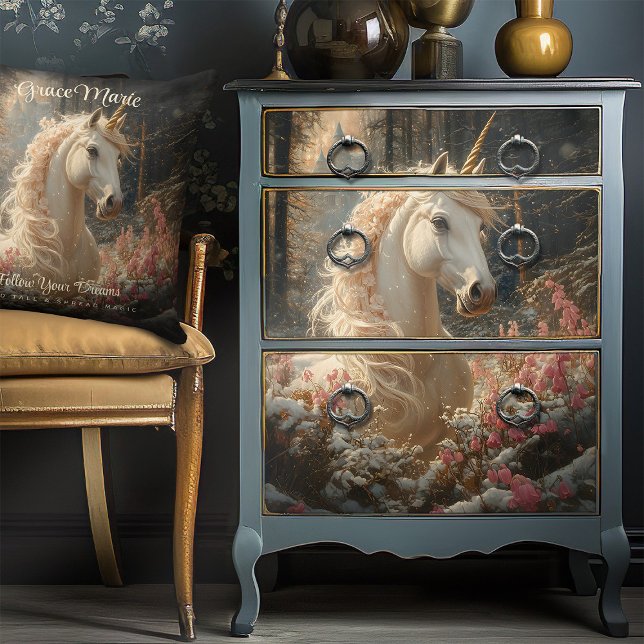 Papel De Seda Castelo de Fairytale de Inverno Branco de Mane Ros (Criador carregado)